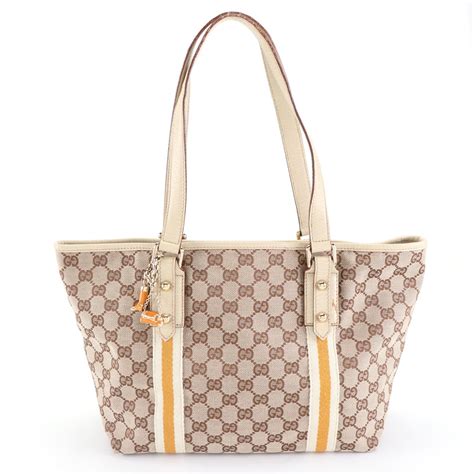 gucci jolicoeur|Gucci Gold Original GG Canvas Jolicoeur Tote Large .